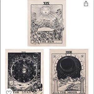 3 piece tarot tapestry